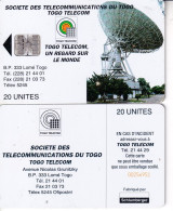 TOGO-TELECOM-20 UNITS- CHIP PHONECARD USED- - Seychelles