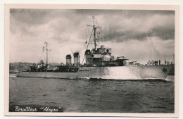 CPSM - Torpilleur "ALCYON" - Warships