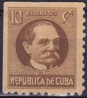 Cuba (Perf.10x10) YT 188Ba Mi 53C Année 1925-45, 1930 (Used °) Tomás Estrada Palma - Usados