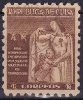 Cuba (Bienfaisance) YT B8 Mi Z8 Année 1943 (Used °) Enfant - Tuberculose - Wohlfahrtsmarken