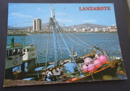 Lanzarote - Arrecife - Vista Desde El Puerto Pesquero - Coleccion PERLA - Lanzarote