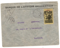 French Guinea - June 15, 1910 Registered ConaOr Cover To France - Cartas & Documentos
