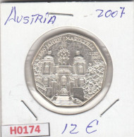 H0174 MONEDA AUSTRIA 5 EUROS 2007 SIN CIRCULAR - Austria