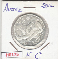 H0175 MONEDA AUSTRIA 5 EUROS 2012 SIN CIRCULAR - Autriche