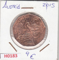 H0183 MONEDA AUSTRIA 5 EUROS 2015 SIN CIRCULAR - Austria