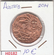 H0182 MONEDA AUSTRIA 5 EUROS 2014 SIN CIRCULAR - Austria