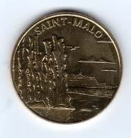 Jeton - Médaille Touristique De La Monnaie De Paris (35) Saint Malo / Les Brise-Lames 2023 - 2023