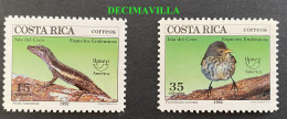 OTEM489, COSTA RICA, UPAEP, 1992, 559/60 - Emissions Communes