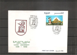 Egypte - Université Du Caire ( FDC De 1998 à Voir) - Brieven En Documenten