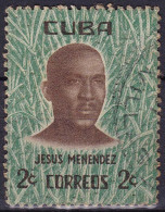 Cuba YT 553 Mi 703 Année 1961 (Used °) Jesus Menéndez - Usados