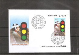 Egypte - Sécurité Routière ( FDC De 2002 à Voir) - Covers & Documents