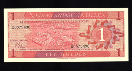 NETHERLANDS ANTILLES  P-20  1 Gulden  1970  Serie D -  UNC  NEUF  SIN CIRCULAR - Andere - Amerika