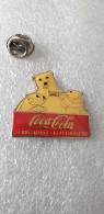 Pin's Coca-Cola Schutzmarke - Koffeinhaltig - Coca-Cola