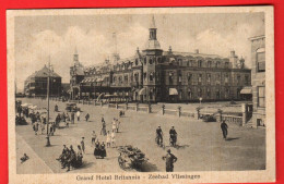 ZWO-08   Vlissingen  Zeebad  Grand Hotel Britannia. ANIME. Not Used. Traces De Colle Au Dos - Vlissingen