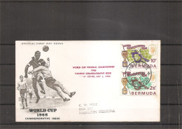 Coupe Du Monde En Angleterre -1966 ( FDC Des Bermudes De 1966 à Voir) - 1966 – Inglaterra