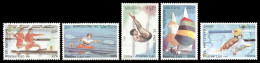 LAOS 1991 - YT 990-994 ; Mi# 1245-49 MNH Olympic Games - Laos