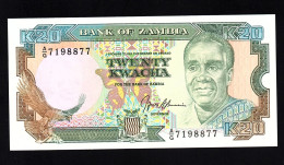 ZAMBIA  P-32b  20 Kwacha  ND 1989-91   UNC  NEUF  SIN CIRCULAR - Zambie