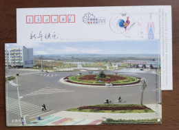 Bicycle Cycling,electric Bike,China 2005 Yongxiu County Landscape Advertising Pre-stamped Card - Vélo