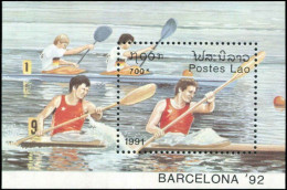 LAOS 1991 - BF 113 ; Mi# Block 136 MNH Olympic Games - Laos