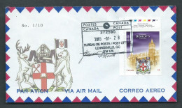 Canada # 1973 On Special Limited Private Cover (No. 1/10) Signed By Postmasters - Bishop' University - 2001-2010