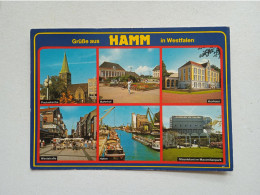 CARTOLINA: GRUBE AUS HAMM IN WESTFALEN - VEDUTE - VIAGGIATA - F/G - B/N - LEGGI - Colecciones Y Lotes