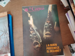 130 //  EL CORREO / UNA VENTANA ABIERTA AL MUNDO / UNESCO 1977 / A QUIEN PERTENECE EL OCEANO ? - Cultura