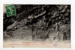 Delcampe - BRUYERES EN VOSGES - 88 - Vosges - Carrière Dans L'Helledraye - Bruyeres