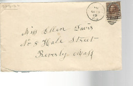 52051 ) Cover Canada Postmark Duplex  - 1903-1954 Reyes