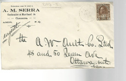 52052 ) Cover Canada Postmark   - 1903-1954 De Koningen