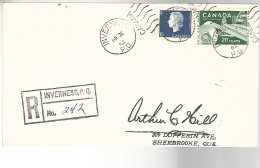 52056 ) Cover Canada Registered Postmark - Recommandés