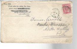 52061 ) Cover Canada  Postmark Duplex - 1903-1954 Reyes