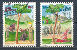 °°° SAN MARINO - Y&T N°1497/98 - 1997 °°° - Used Stamps