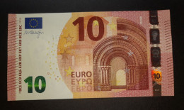 France 10UE  U001   UNC   Draghi  Signature - 10 Euro