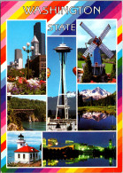 Washington Multi View Space Needle Lighthouse Windmill And More - Seattle