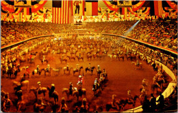 TExas Fort Worth Amon Carter Square Will Rogers Coliseum Annual Stock Show Rodeo "The Grand Entry" - Fort Worth