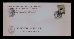 Gc7873 PORTUGAL Coat Of Arms Brasons Santo Antonio Dos Cavaleiros Club Village 1971 Phil.exh. - Other & Unclassified