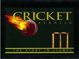 AUSTRALIA 2008 PRESTIGE BOOKLET HISTORY OF CRICKET - MINT NH - See 7 More Pictures Of The 7 Panes - Libretti