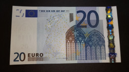 Slovenia 20H G010  UNC Trichet  Signature - 20 Euro