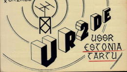 CARTE QSL..UR2DE .1970 - Radio