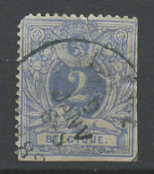 Belgique - Belgium - Belgien 1866-67 Y&T N°24 - Michel N°21A (o) - 2c Armoirie - 1866-1867 Coat Of Arms