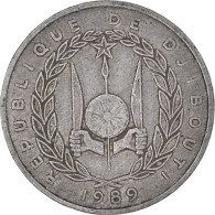 Monnaie, Djibouti, 5 Francs, 1989, Paris, TTB, Aluminium, KM:22 - Gibuti
