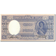 Billet, Chile, 5 Pesos = 1/2 Condor, KM:119, SUP - Chili