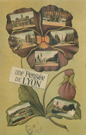 Souvenir  - Une Pensée De Lyon    Z 469 - Souvenir De...