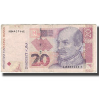 Billet, Croatie, 20 Kuna, 2001, KM:39, TB - Croatie