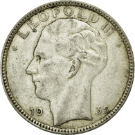 Monnaie, Belgique, 20 Francs, 20 Frank, 1935, TTB+, Argent, KM:105 - 20 Francs