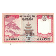 Billet, Népal, 5 Rupees, 2012, NEUF - Népal