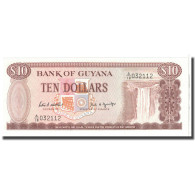 Billet, Guyana, 10 Dollars, 1989, KM:23d, NEUF - Guyana