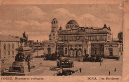 Sofia (Bulgarie) София Парламентът - Das Parlament, Le Parlement - Carte De 1902 - Bulgarije