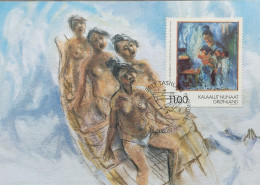 MAXIMUM CARD- NUDE - GREENLAND - 1998 - NUDES - Covers & Documents