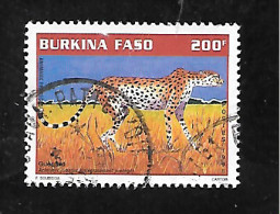 TIMBRE OBLITERE  DU BURKINA DE 1998 N° MICHEL 1504 - Burkina Faso (1984-...)